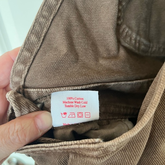 Lisa Says Gah brown Women's Jeans Overalls - Picture 7 of 8